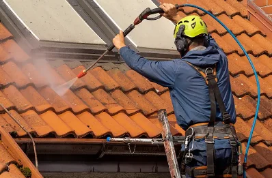 Démoussage et hydrofuge de toiture à Vergaville